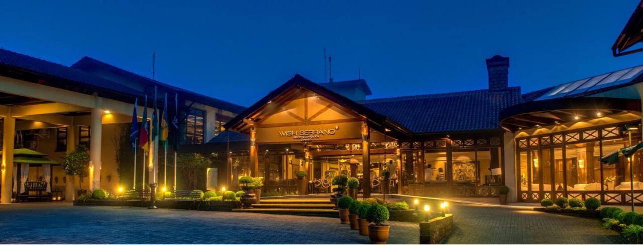 Flat No Hotel Wish Serrano Resort Грамаду Экстерьер фото